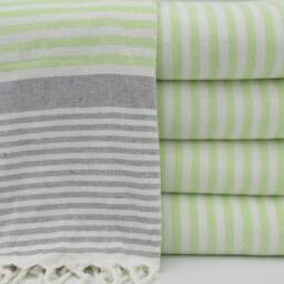 "Terry Towel, Turkish Peshtemal, 40""x65" - thumbnail 3