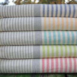 "Terry Towel, Turkish Peshtemal, 40""x65" - thumbnail 4