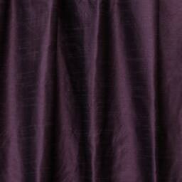 Dark Plum Art Silk Curtain Panels, Faux Curtains - Rod Pocket, Grommet, Box Pleat, Three Pinch Tab Top & Plain Ring Top - thumbnail 3