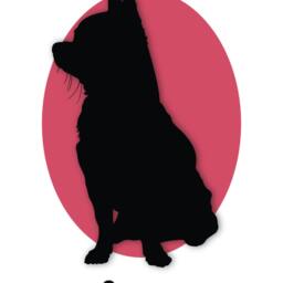 Custom Pet Silhouette // Portrait Picture Print Personalized Wall Art 8 X 10 - thumbnail 2