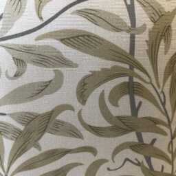 "Clarke & William Morris Willow Boughs Linen Arts Crafts Cushion Cover 16"" 18" - thumbnail 3
