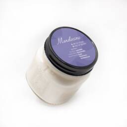 Mendocino California Soy Wax Candle, Hand Poured Lavender Chamomile Scent, Eco-Friendly Vegan, Farmhouse Candle - thumbnail 2