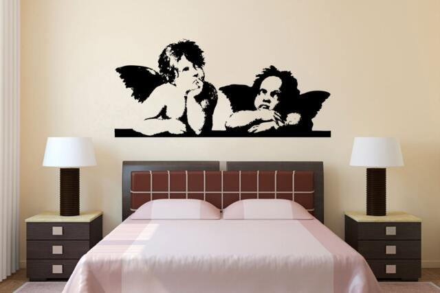 Cherub Babies - Italian Contemporary Bedroom Wall Sticker Vinyl Decal - image 1