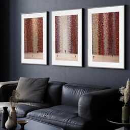 Romance & Rain Framed Art Print Trio - thumbnail 2