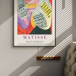 Henri Matisse - The Dream Paris Exhibition Aix En Provence, France Advertisement Poster Rug/Physical Print - thumbnail 2
