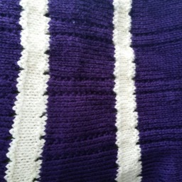 Deep Purple Drape Baby Blanket - thumbnail 3