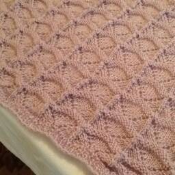 Knitted Baby Blanket - thumbnail 2