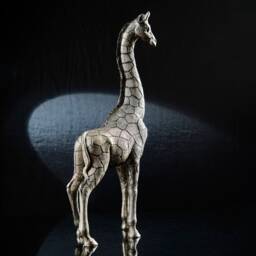 Decorative Giraffe Sculpture Large Animal Figurine, Home Office Book Shelf & Console Table Decor - thumbnail 2