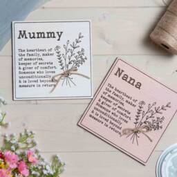 Personalised Mum Nan Definition Sign, Mother's Day Wooden Plaque For Mummy, Grandma, Mam, Nanny, Mom, Nana - thumbnail 3