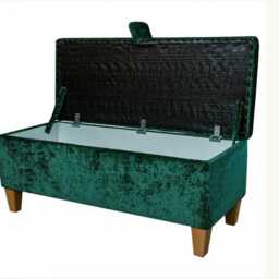 Handmade Oslo Jasper Storage Bench Ottoman - thumbnail 3