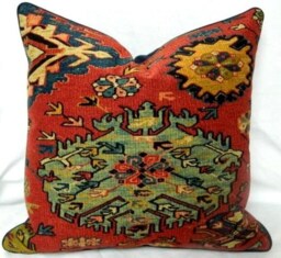 Ralph Lauren Ibiza Rug-Southwestern Decorative Throw Pillow Cover All Size 100% Cotton Single Sided Made To Order - thumbnail 2