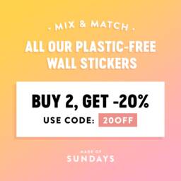 Solar System Wall Decals Plastic-Free Nursery Decor - thumbnail 4