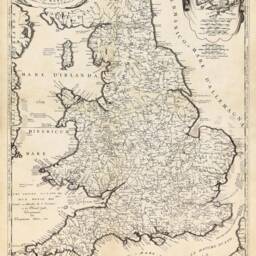England & Wales Old Map - Antique Geography Art British Cartography Fine Print - thumbnail 2