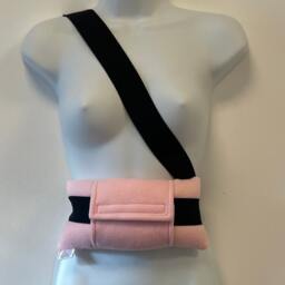 10 Colours Super Soft Cuddle Fleece Seatbelt Pillow Feel Medical Chemo Port Gift Travel Cushion - thumbnail 3