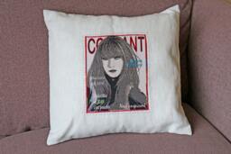 Retro Cushion Throw Pillow Cover 18x18Inch Home Deocr - thumbnail 1