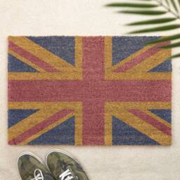 Union Jack Flag Brush Door Mat Various Flags Scotland England Northern Ireland Wales - thumbnail 1
