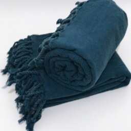 Set Of 6 Turkish Towel, Stone Washed Peshtemal Towel Set, Hammam Peshtemal, Beach Bath Sheet, Mother's Day - thumbnail 2