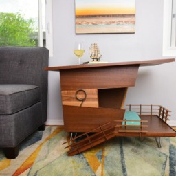 Modern Dog Bed. Side Table Furniture. Lifeguard Tower 9 - thumbnail 3