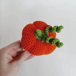 Halloween Baby Gift Box, Crochet Frankenstein, Pumpkin Rattle - thumbnail 3