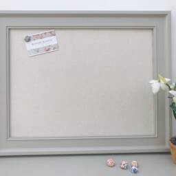Hand Painted Framed Pin Board/Notice - thumbnail 2