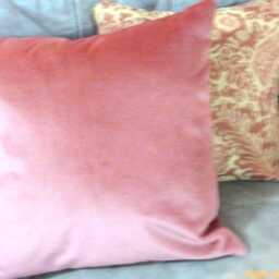 Coral Velvet Pillow Cover in 4 Sizes - thumbnail 2