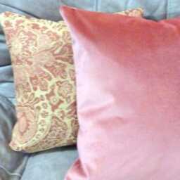 Coral Velvet Pillow Cover in 4 Sizes - thumbnail 3
