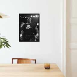 Vintage Mike Tyson Print, Boxing Motivational Poster, Fine Art Photography Wall Art, Museum Quality Classic Black & White Print - thumbnail 2