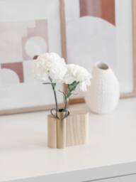 stem Vase For Your Fresh Flowers. Handmade in France - thumbnail 1