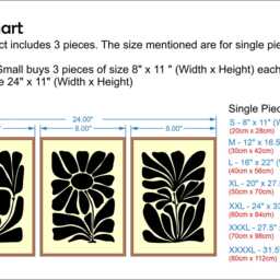 Tropical Leaf Wood Wall Art - Mid Century Modern Wall Art Boho Room Leafy Minimal Black & White Collection - Set Of 3 - thumbnail 3