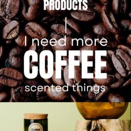 Coffee Bean Candle Gift Soy Wax For Mum Day Present Her Him Scented Home Decor Style Idea Luxury - thumbnail 4