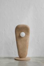 Modern Based On Clay Floor Lamp 6 Feet Zakohani - xxxl Size - Lamp For Bedroom, Living Room Or Office Desk Organic Components - thumbnail 1