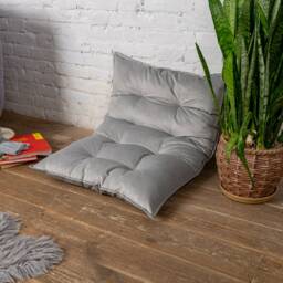 Velvet Floor Cushion For Kids, Pillow, Custom Water Repellent Sofa, Couch, Bench Cushion, French - thumbnail 2