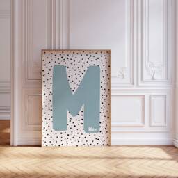 Initial Name Print, Name Prints, Alphabet Baby Print, Gifts, Names, Child's Room Print - thumbnail 3