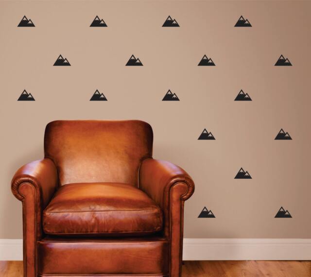 Mountains Vinyl Wall Decal - Mountain Sticker Set - image 1