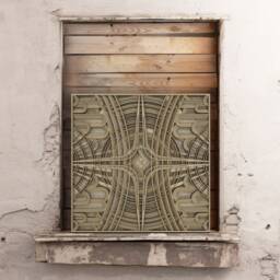Twilight Layered Wood Panel, Modern Handmade Wall Hanging, Minimalist Decor For Home & Office - thumbnail 2