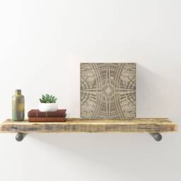 Twilight Layered Wood Panel, Modern Handmade Wall Hanging, Minimalist Decor For Home & Office - thumbnail 3