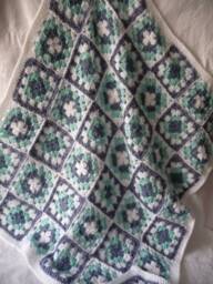 Birth Gift, Baby Gipsy Blanket, Handmade Knit, Acrylic