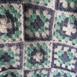 Birth Gift, Baby Gipsy Blanket, Handmade Knit, Acrylic - thumbnail 2