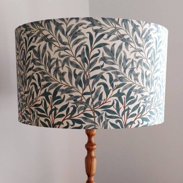 William Morris Green Willow Bough Lampshade - image 1
