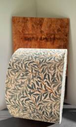 William Morris Green Willow Bough Lampshade - thumbnail 2