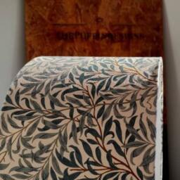 William Morris Green Willow Bough Lampshade - thumbnail 3