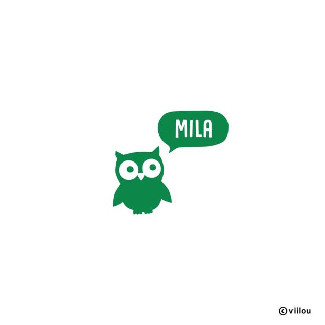 Sticker Owl Names Children Wall Decals Nursery Tattoos Kids Stickers Door Baby Room Decor Owls Illustration Nameplates Diy - image 1