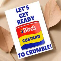 Song Lyric Poster, Let's Get Ready To Rumble, Poster Print For Kitchen, Quirky Decor Wall Art, Custard Apple Crumble - thumbnail 2