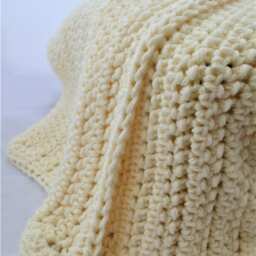 Jamie Blanket Crochet Baby Pattern/Afghan Toddler Shower Gift - thumbnail 2
