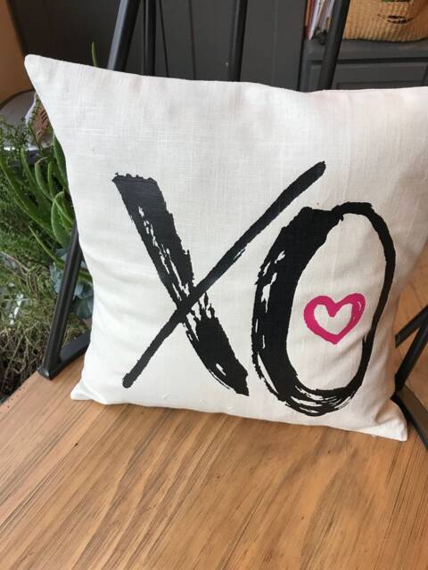Kisses & Hugs Pillow Cover - image 1