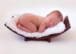 White Cloud Puffy Newborn Baby Blanket Photo Prop