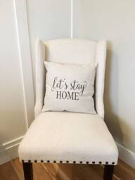 "Linen Farmhouse Pillow Cover Rustic " - thumbnail 3