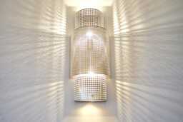 Lamp Beijing Wall Made Of Stainless Steel - thumbnail 1