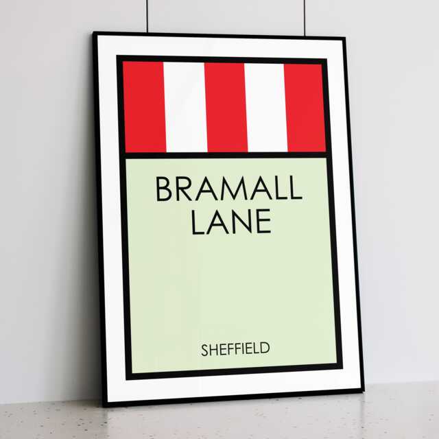 Bramall Lane Stadium Art Print Sheffield United Football Club - image 1