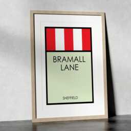 Bramall Lane Stadium Art Print Sheffield United Football Club - thumbnail 2